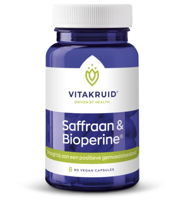 Saffraan en Bioperine®