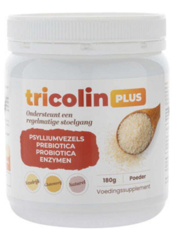 Tricolin Plus: Psylliumvezels, prebiotica