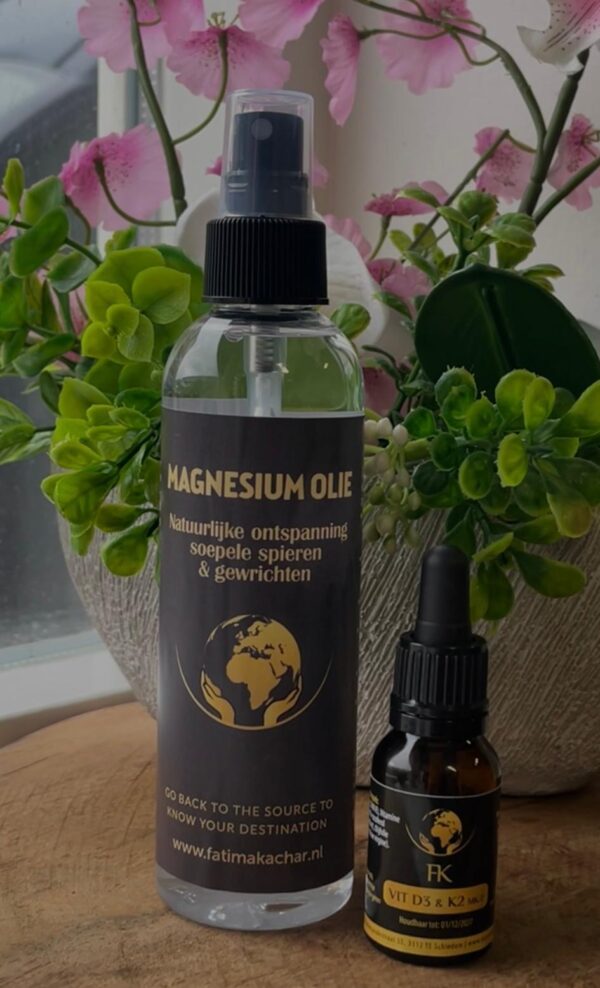 Vitamine D3&K2 + Magnesium Olie