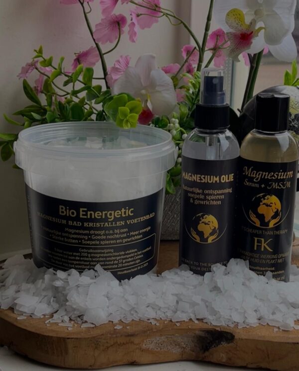 Magnesium Box, (Olie, vlokken, serum)