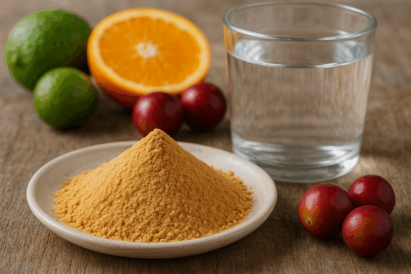 Voordeel Set 2 x 125gr Camu Camu Poede Raw, (bruin)