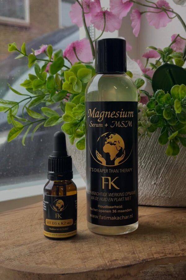 Set Magnesium&Msm en vitamine D3&k2