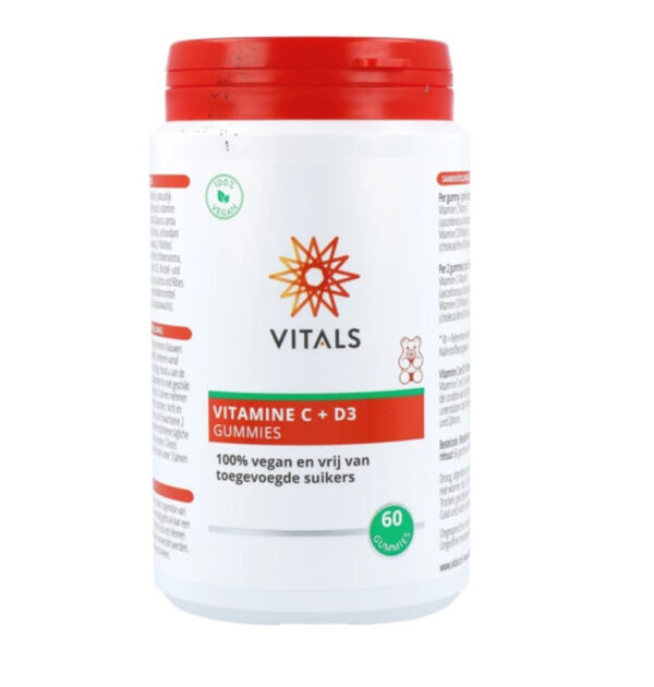 VITAMINE C + D3 60 GUMMIES