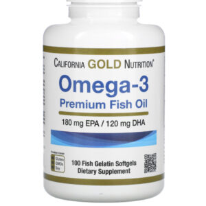 Omega-3, (Vis capsules California Gold)