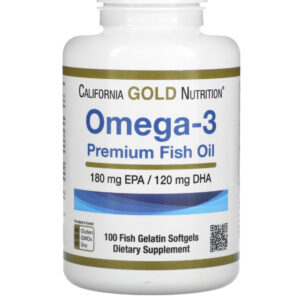 Omega-3, (Vis capsules California Gold)