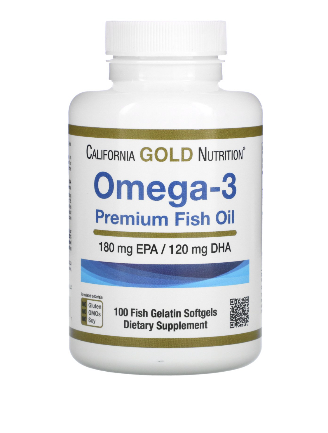 Omega-3, capsules California Gold) Fatima