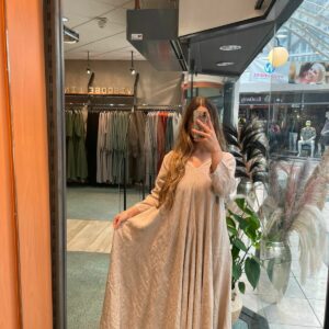 Diamond by FK, 100% Linnen (Licht beige)