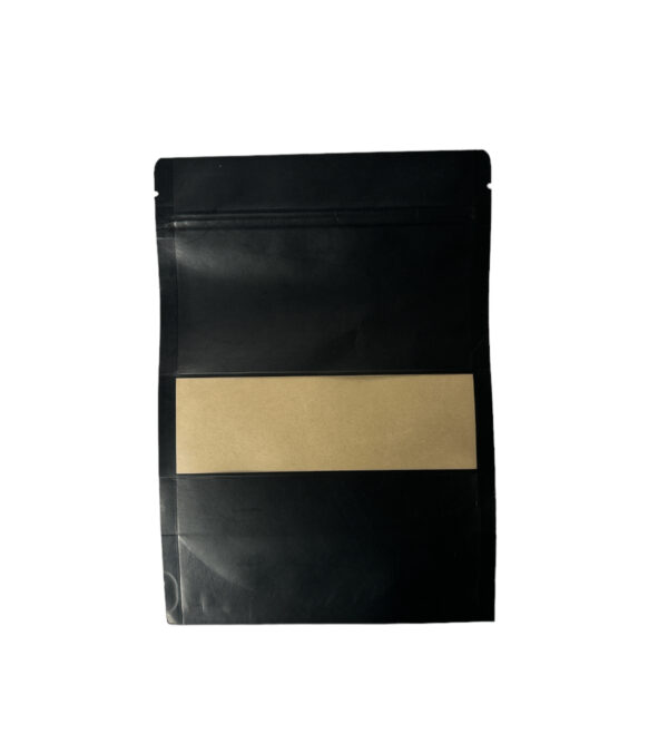 Stazakken Zwart Kraft 14x20+4cm | (50 stuks)
