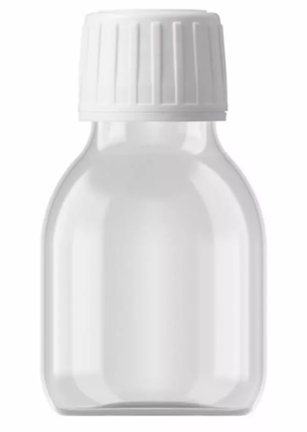 FLES 60 ML PET GLASHELDER