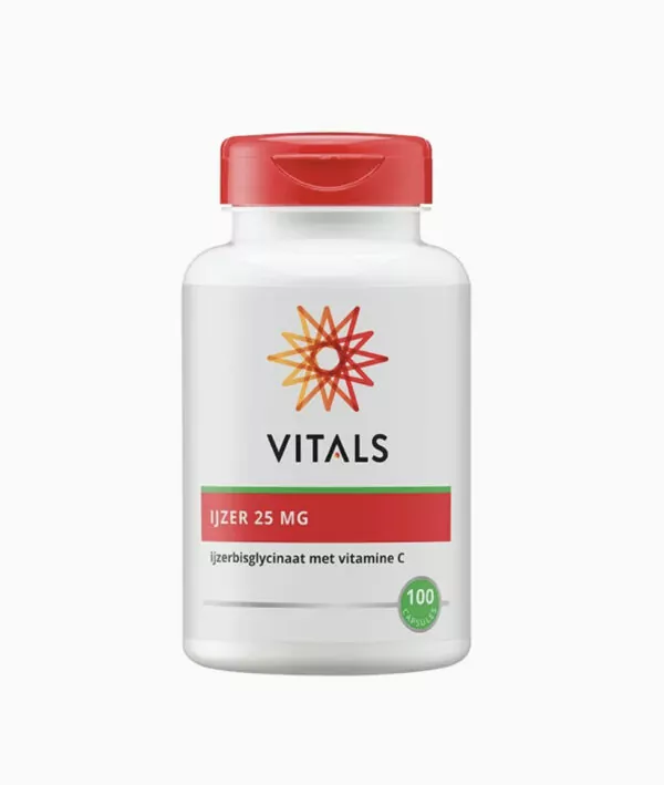 IJzerbisglycinaat 25 mg 100 Capsules