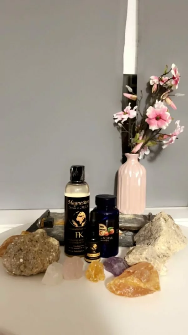 Boost pakket, (Magnesium&msm serum, vit D3&k2, vit C Camu capsules)