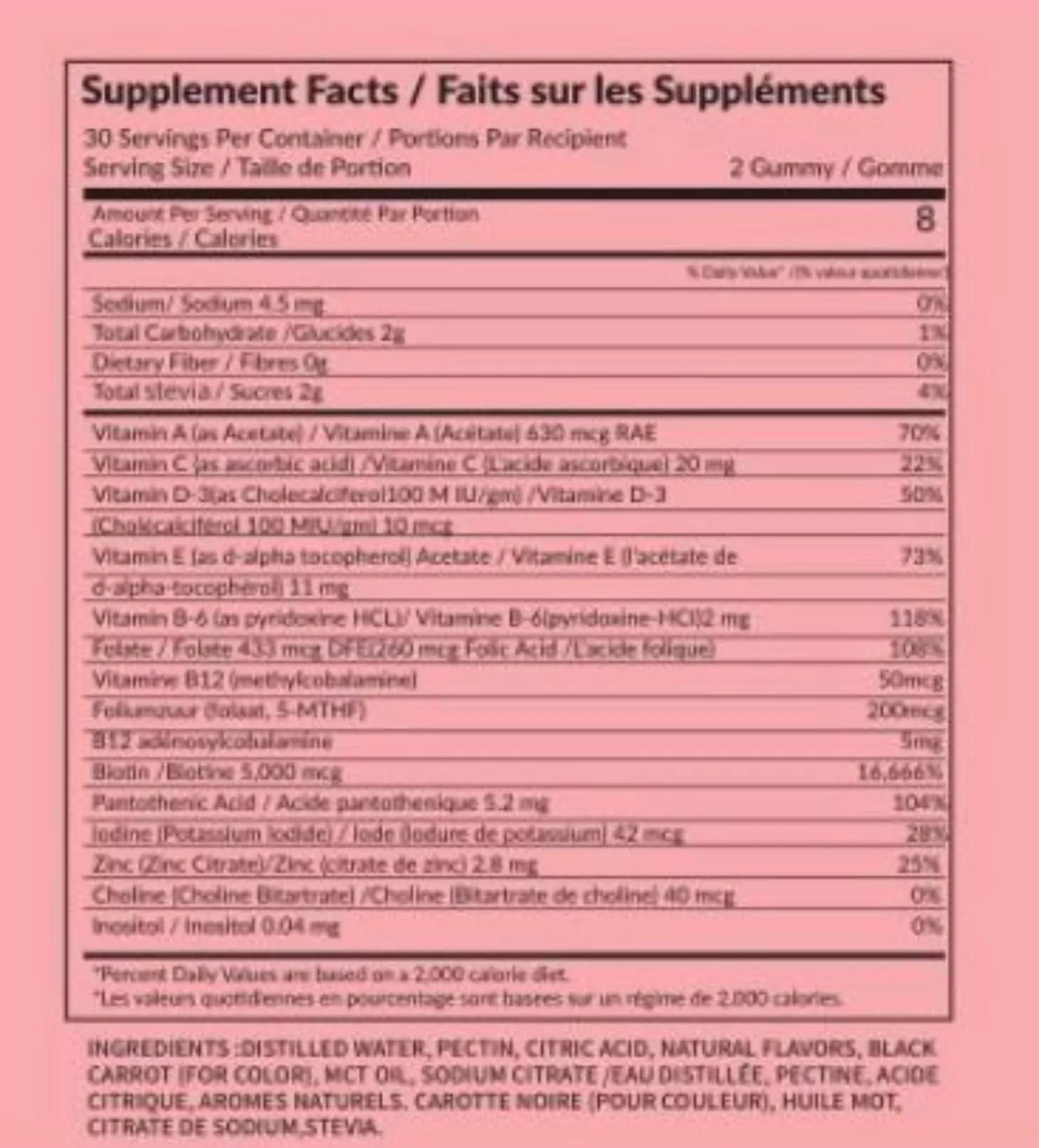 Hair Gummies - Afbeelding 2